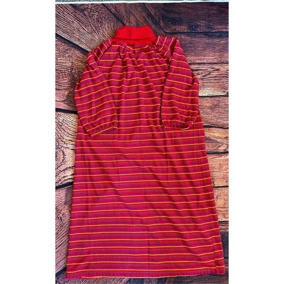 Vtg Gloria Moret of California Multi-color‎ Hostess Patio Gown Dress Robe Sz Lg - Picture 5 of 9